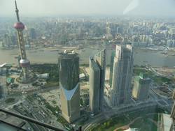 View from The Jin Mao Building(1)